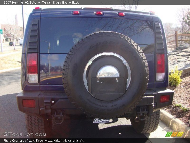 All Terrain Blue / Ebony Black 2007 Hummer H2 SUV