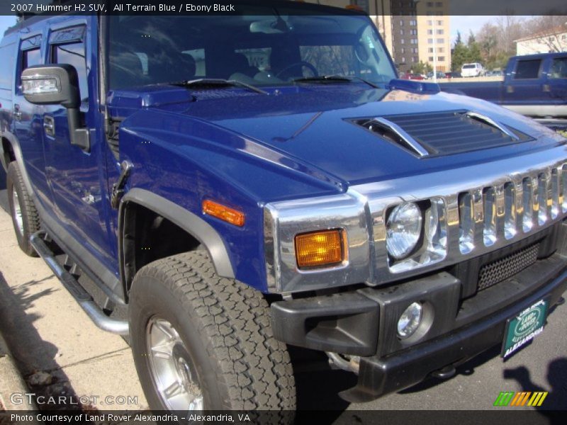 All Terrain Blue / Ebony Black 2007 Hummer H2 SUV