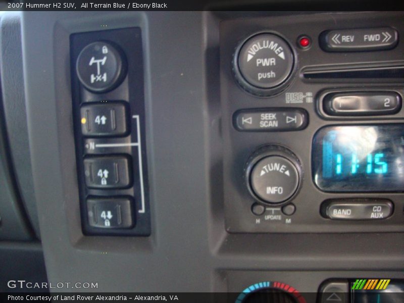 All Terrain Blue / Ebony Black 2007 Hummer H2 SUV