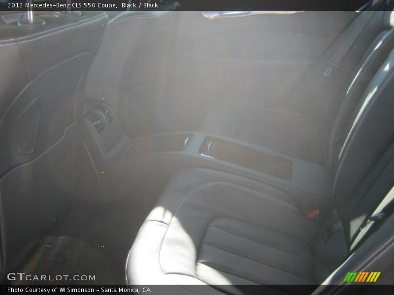 Black / Black 2012 Mercedes-Benz CLS 550 Coupe