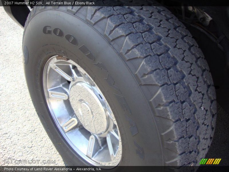 All Terrain Blue / Ebony Black 2007 Hummer H2 SUV