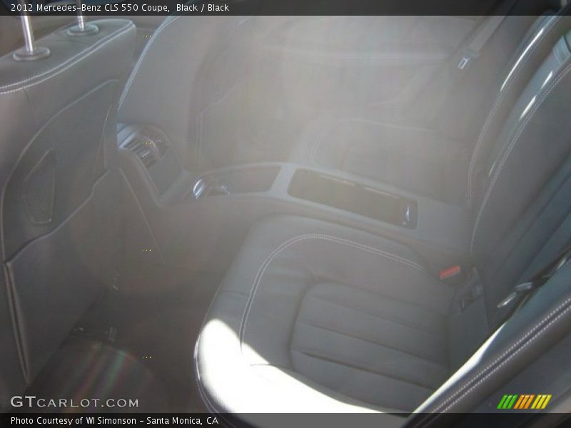 Black / Black 2012 Mercedes-Benz CLS 550 Coupe