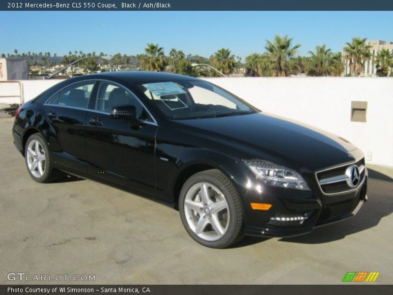 Black / Ash/Black 2012 Mercedes-Benz CLS 550 Coupe