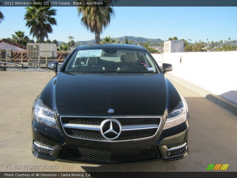 Black / Ash/Black 2012 Mercedes-Benz CLS 550 Coupe