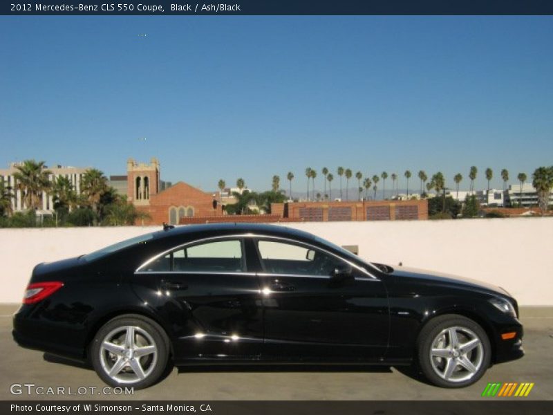 Black / Ash/Black 2012 Mercedes-Benz CLS 550 Coupe