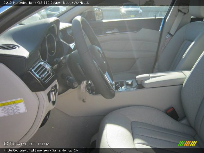 Black / Ash/Black 2012 Mercedes-Benz CLS 550 Coupe