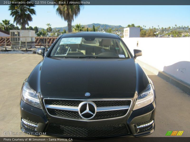 Black / Almond/Mocha 2012 Mercedes-Benz CLS 550 Coupe