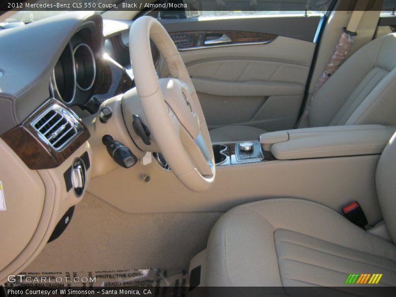 Black / Almond/Mocha 2012 Mercedes-Benz CLS 550 Coupe