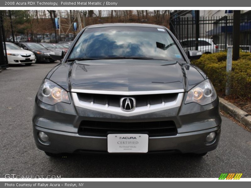 Polished Metal Metallic / Ebony 2008 Acura RDX Technology