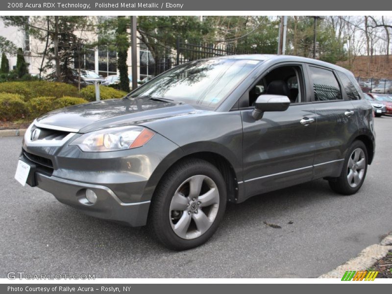 Polished Metal Metallic / Ebony 2008 Acura RDX Technology