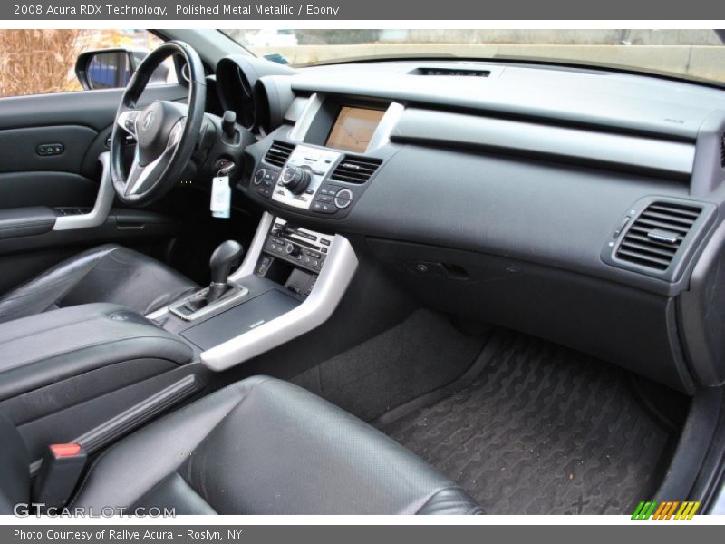 Polished Metal Metallic / Ebony 2008 Acura RDX Technology