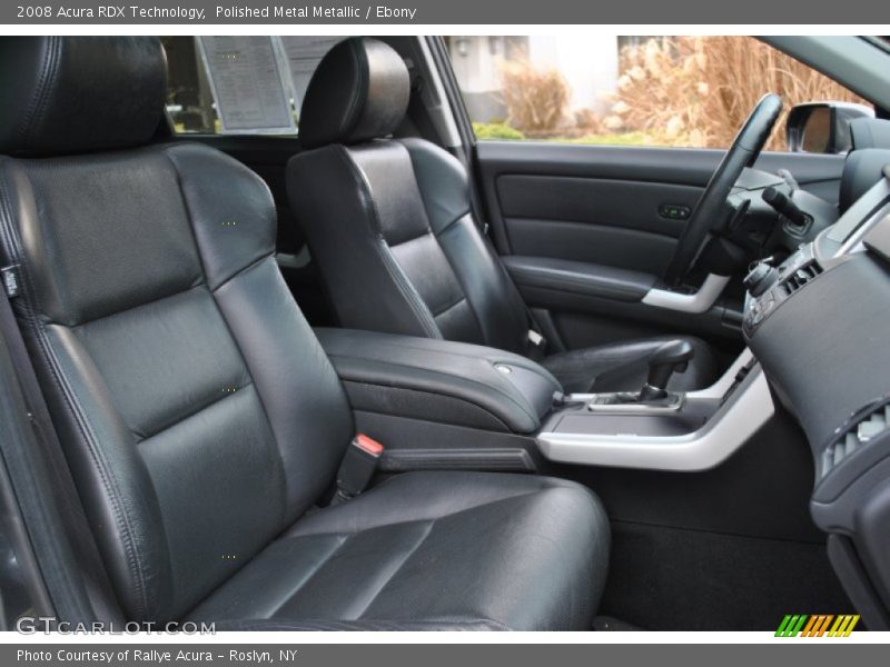 Polished Metal Metallic / Ebony 2008 Acura RDX Technology