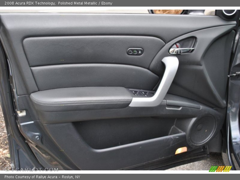 Polished Metal Metallic / Ebony 2008 Acura RDX Technology