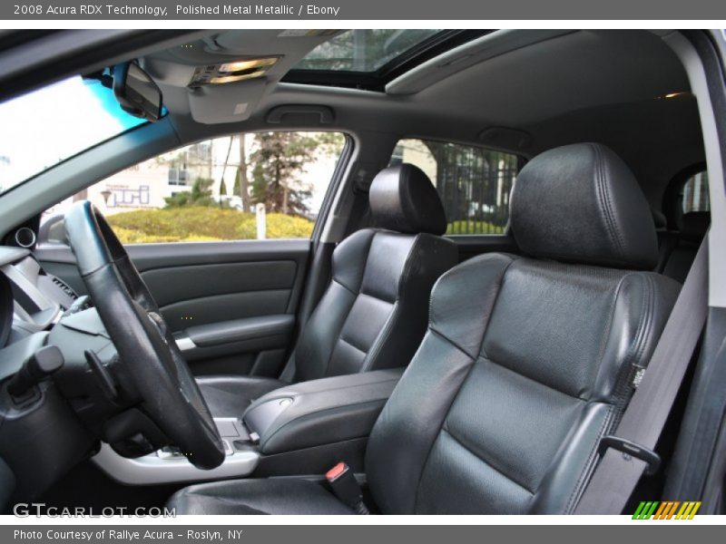 Polished Metal Metallic / Ebony 2008 Acura RDX Technology