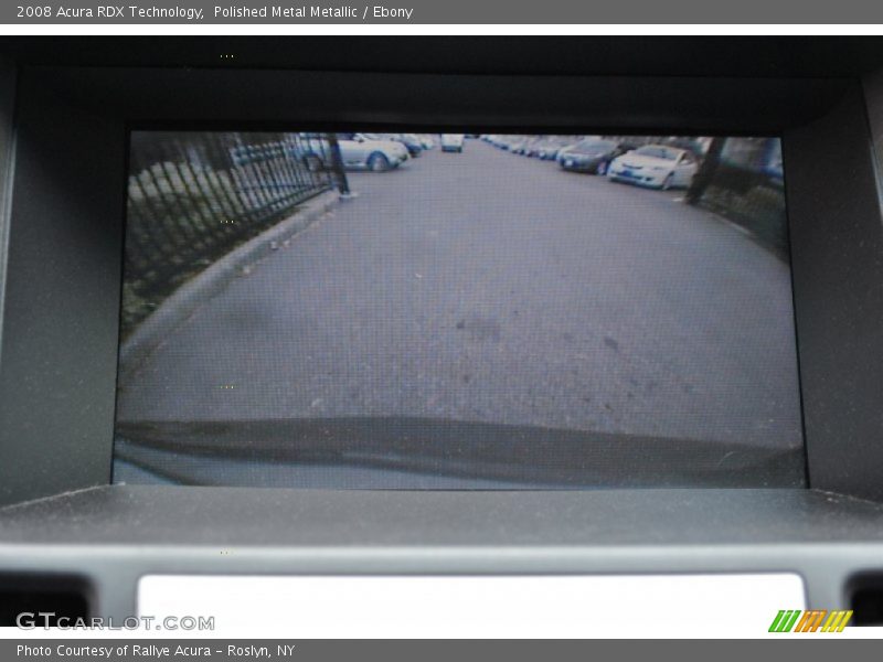 Polished Metal Metallic / Ebony 2008 Acura RDX Technology