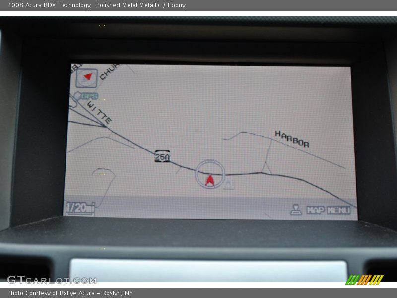 Polished Metal Metallic / Ebony 2008 Acura RDX Technology