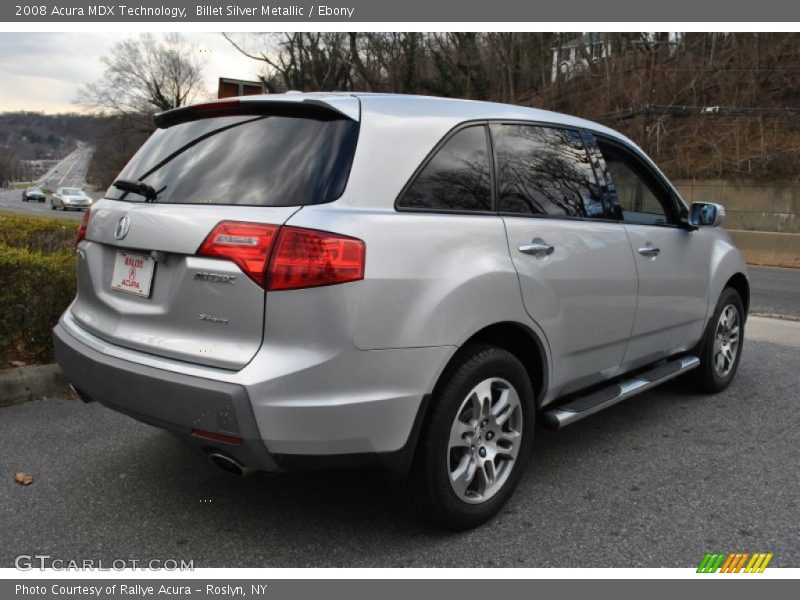 Billet Silver Metallic / Ebony 2008 Acura MDX Technology