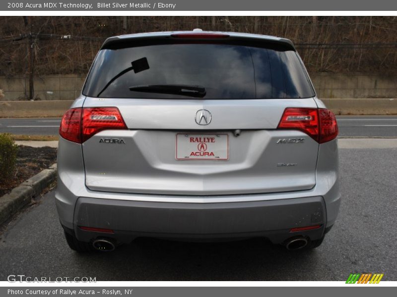 Billet Silver Metallic / Ebony 2008 Acura MDX Technology