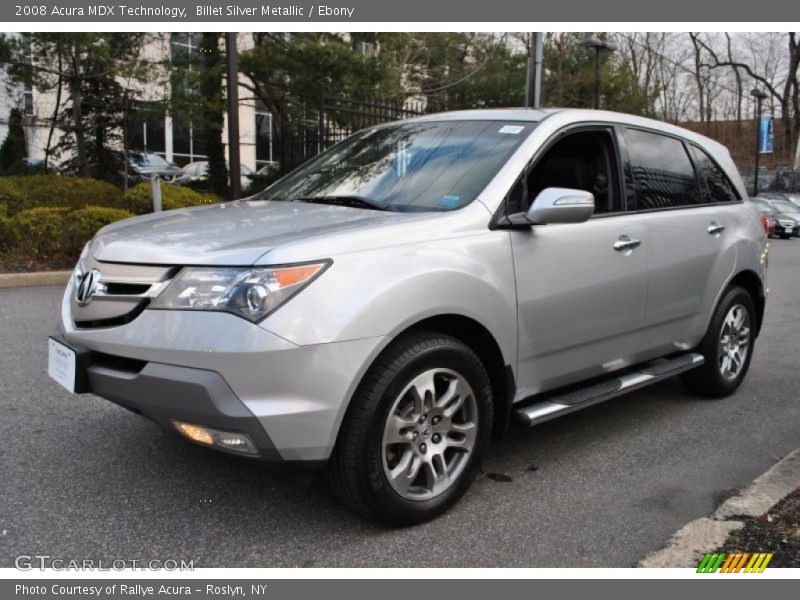 Billet Silver Metallic / Ebony 2008 Acura MDX Technology