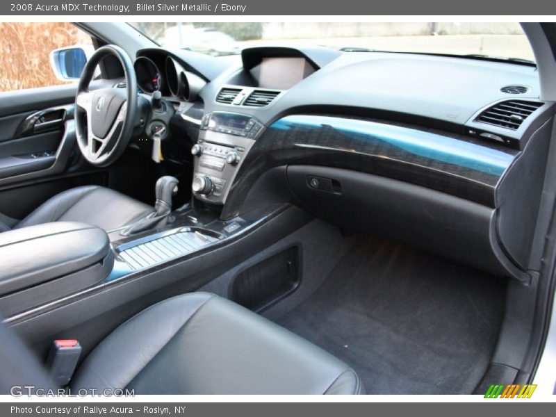 Billet Silver Metallic / Ebony 2008 Acura MDX Technology