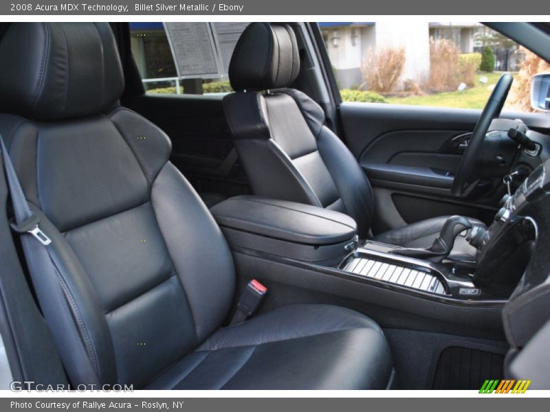 Billet Silver Metallic / Ebony 2008 Acura MDX Technology