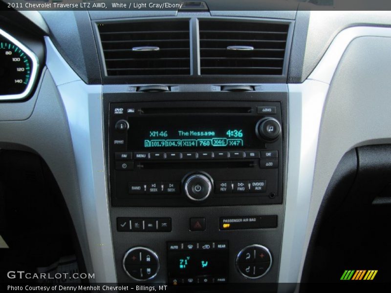 Controls of 2011 Traverse LTZ AWD