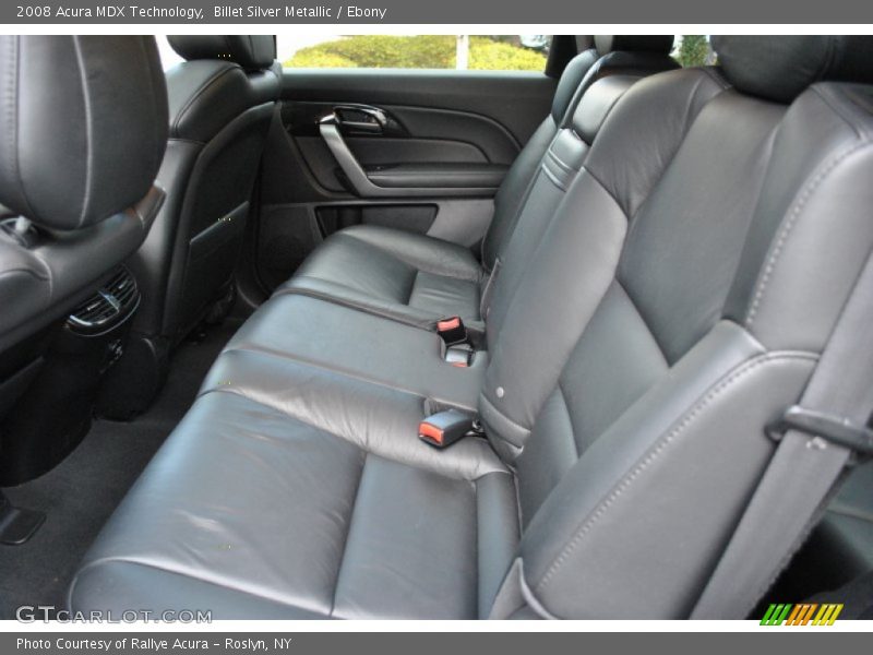 Billet Silver Metallic / Ebony 2008 Acura MDX Technology