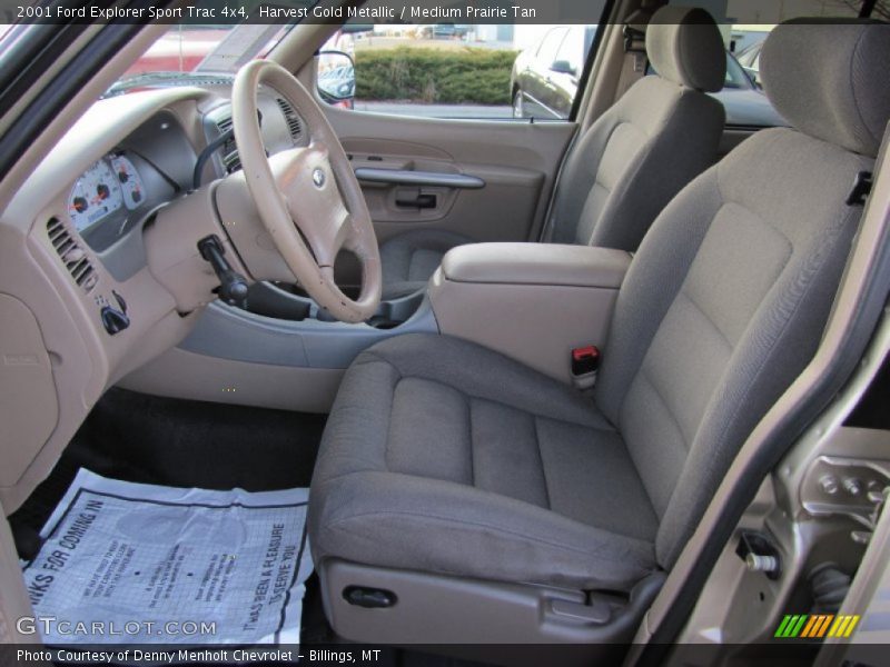  2001 Explorer Sport Trac 4x4 Medium Prairie Tan Interior