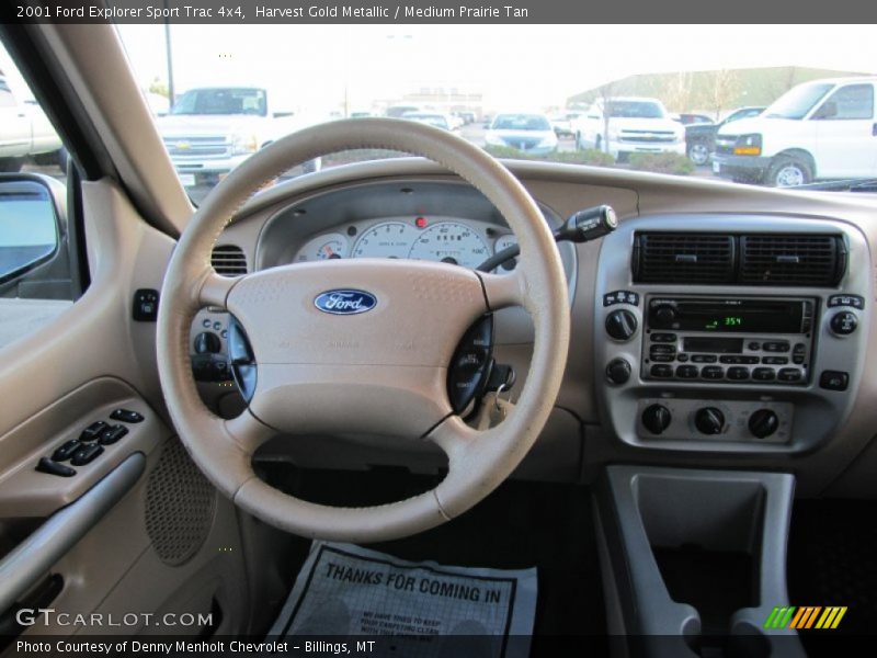 Dashboard of 2001 Explorer Sport Trac 4x4