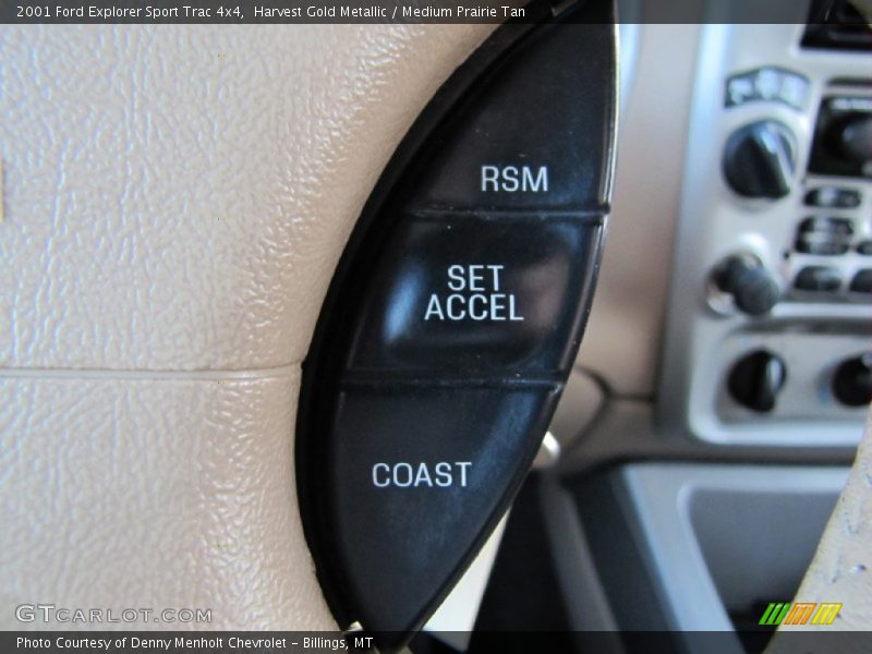 Controls of 2001 Explorer Sport Trac 4x4