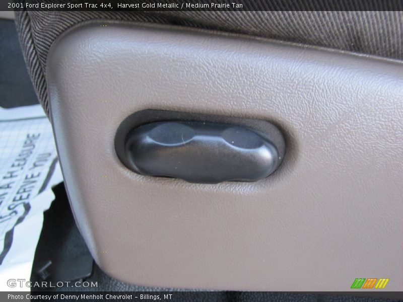 Harvest Gold Metallic / Medium Prairie Tan 2001 Ford Explorer Sport Trac 4x4