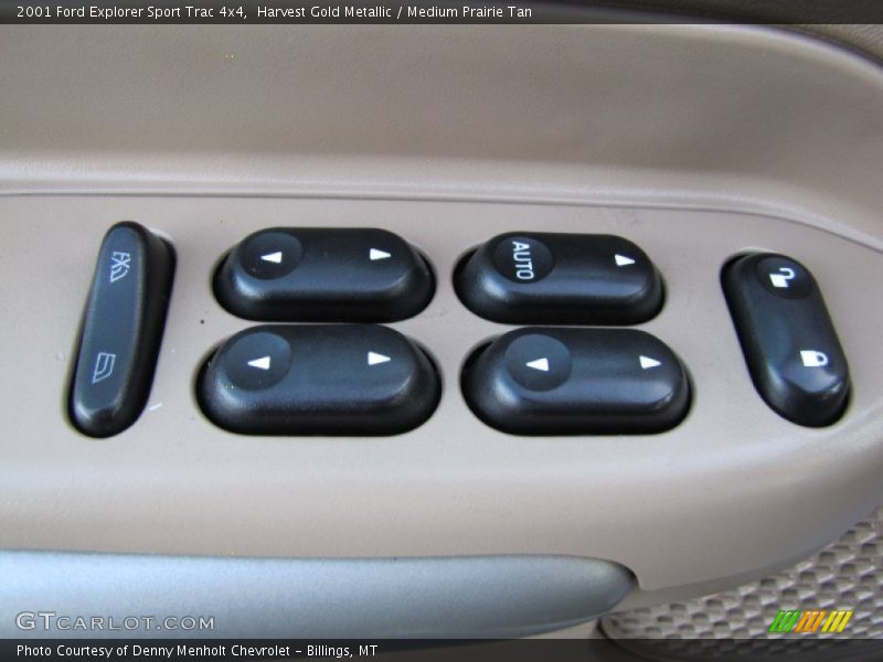 Controls of 2001 Explorer Sport Trac 4x4