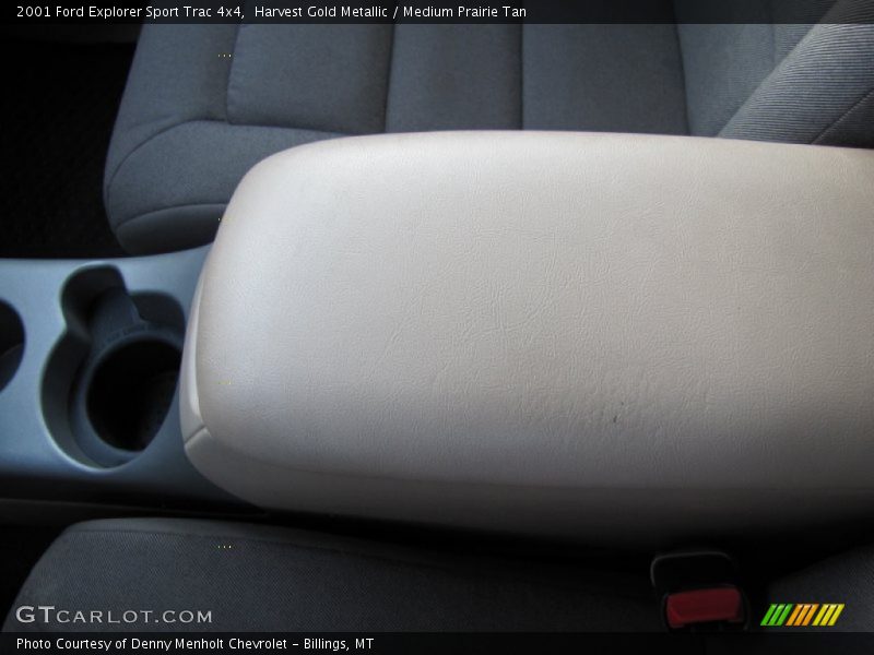 Harvest Gold Metallic / Medium Prairie Tan 2001 Ford Explorer Sport Trac 4x4