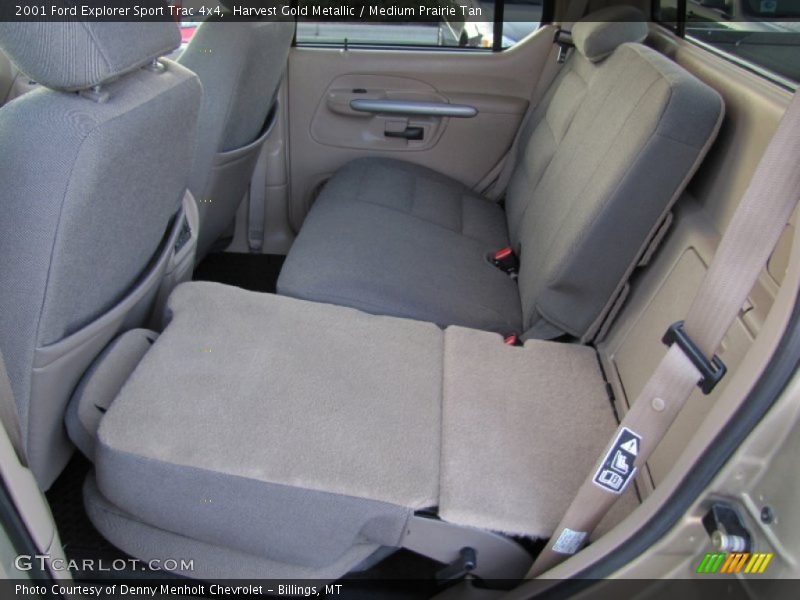 Harvest Gold Metallic / Medium Prairie Tan 2001 Ford Explorer Sport Trac 4x4