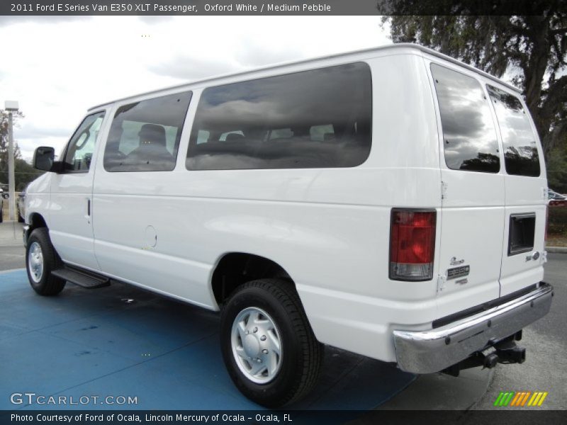 Oxford White / Medium Pebble 2011 Ford E Series Van E350 XLT Passenger