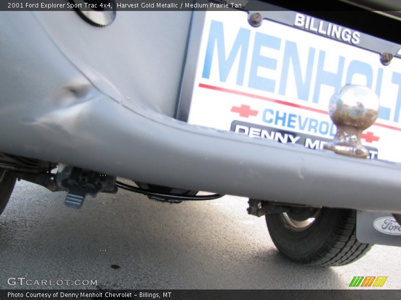 Harvest Gold Metallic / Medium Prairie Tan 2001 Ford Explorer Sport Trac 4x4