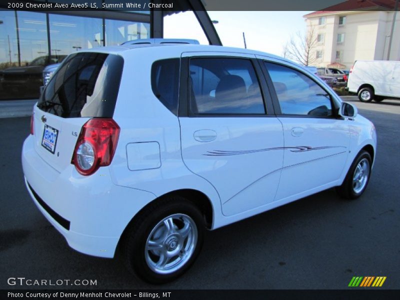 Summit White / Charcoal 2009 Chevrolet Aveo Aveo5 LS