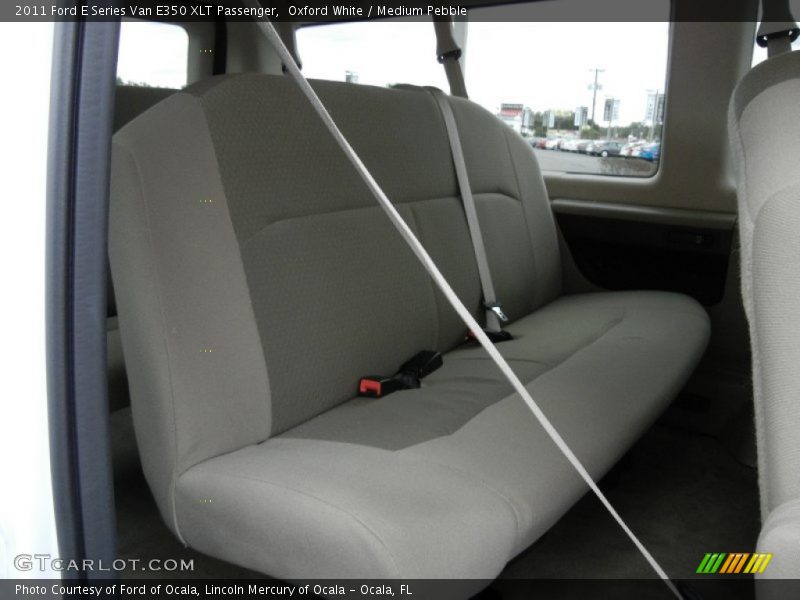 Oxford White / Medium Pebble 2011 Ford E Series Van E350 XLT Passenger
