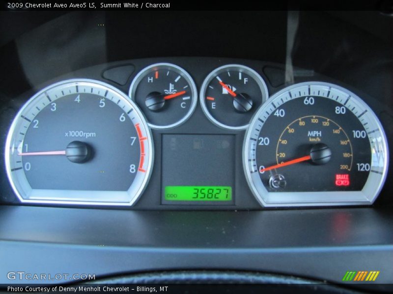  2009 Aveo Aveo5 LS Aveo5 LS Gauges