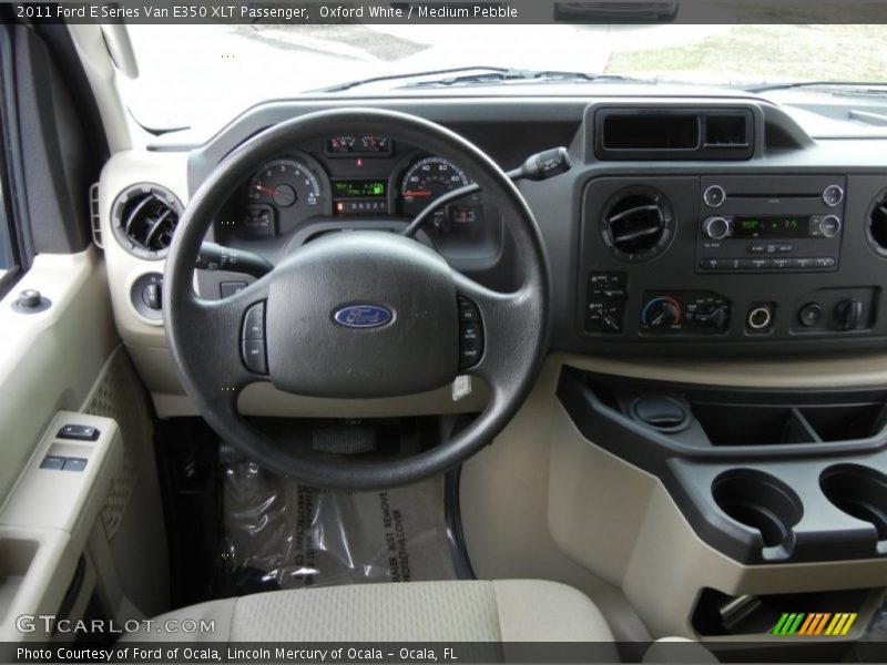 Dashboard of 2011 E Series Van E350 XLT Passenger