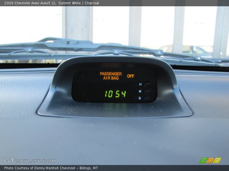 Summit White / Charcoal 2009 Chevrolet Aveo Aveo5 LS