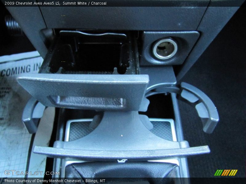 Summit White / Charcoal 2009 Chevrolet Aveo Aveo5 LS