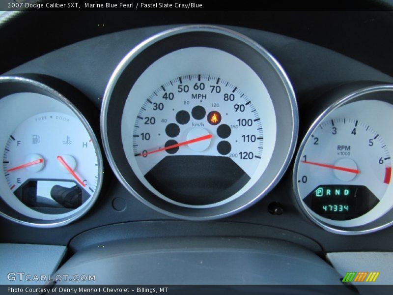  2007 Caliber SXT SXT Gauges