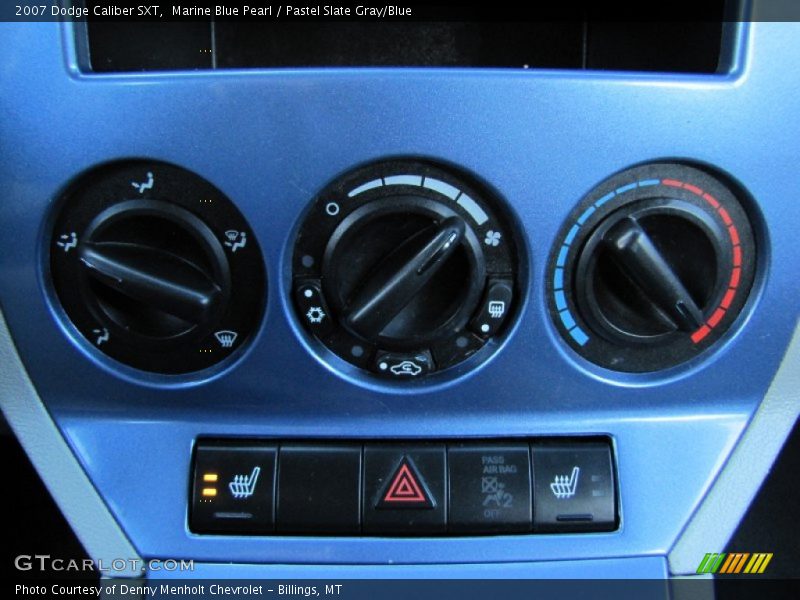 Controls of 2007 Caliber SXT
