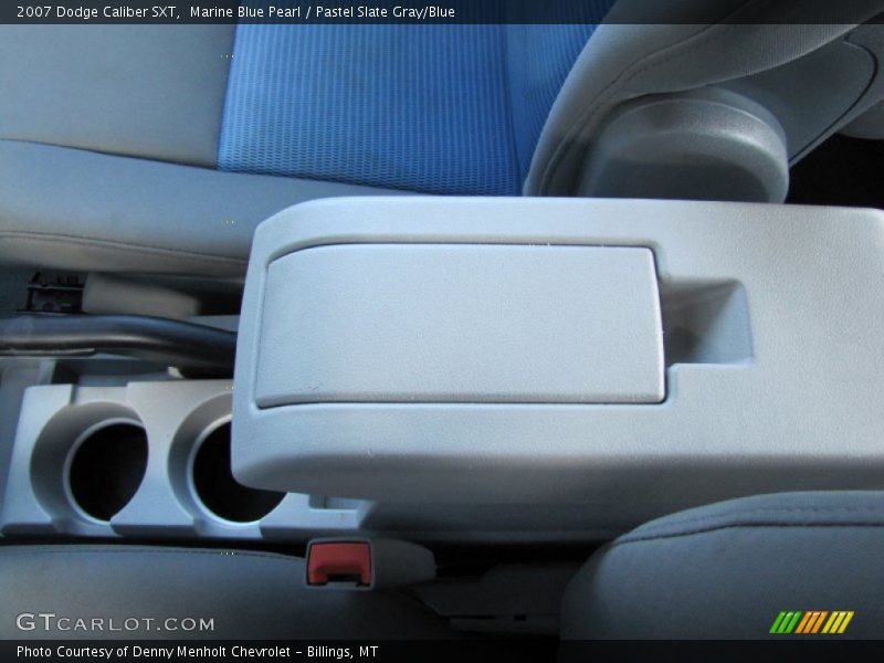 Marine Blue Pearl / Pastel Slate Gray/Blue 2007 Dodge Caliber SXT