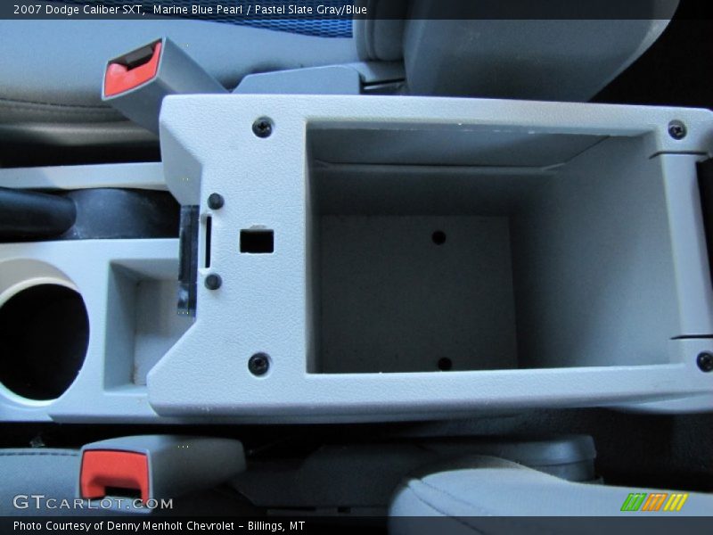 Marine Blue Pearl / Pastel Slate Gray/Blue 2007 Dodge Caliber SXT