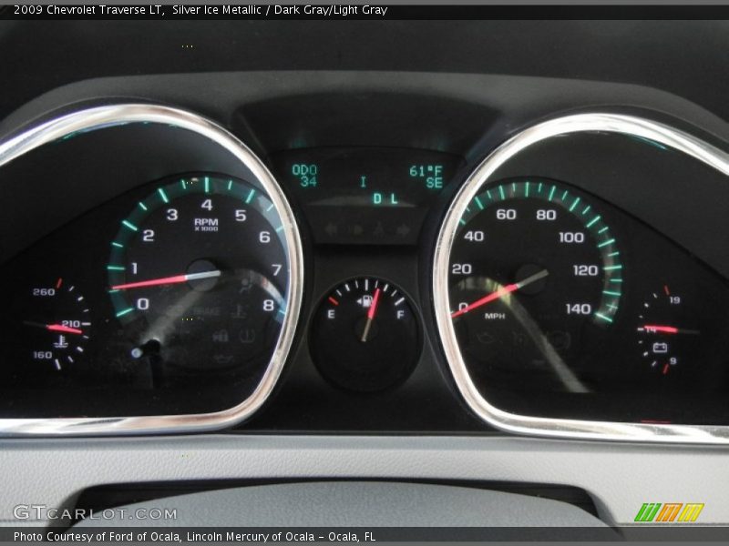  2009 Traverse LT LT Gauges