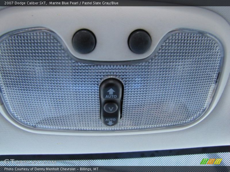 Marine Blue Pearl / Pastel Slate Gray/Blue 2007 Dodge Caliber SXT