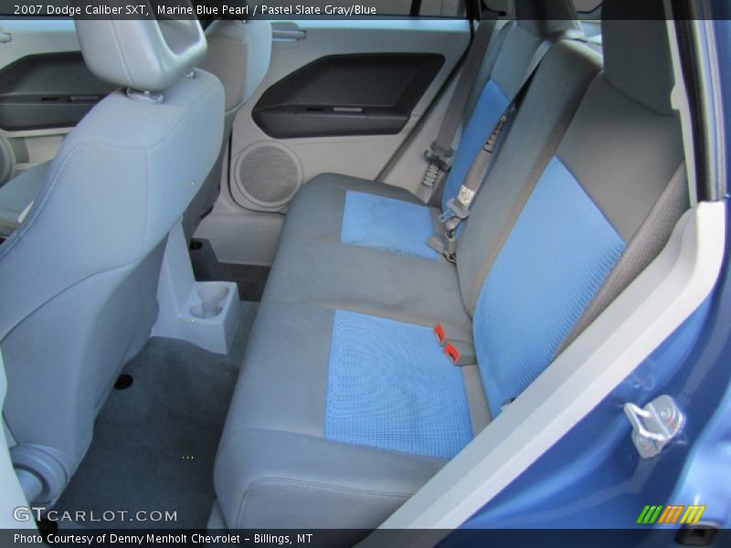  2007 Caliber SXT Pastel Slate Gray/Blue Interior