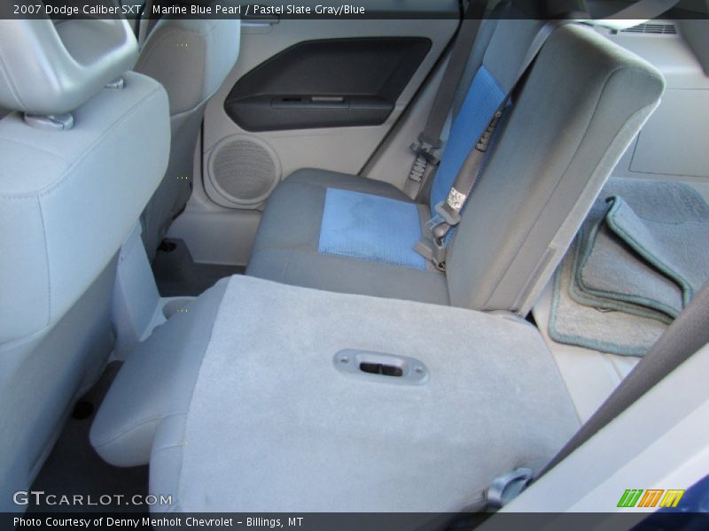 Marine Blue Pearl / Pastel Slate Gray/Blue 2007 Dodge Caliber SXT